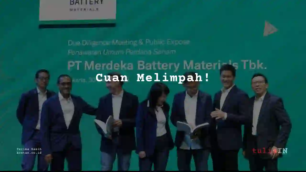 Berapa Gaji Production Department Head Merdeka Battery Materials 2023?