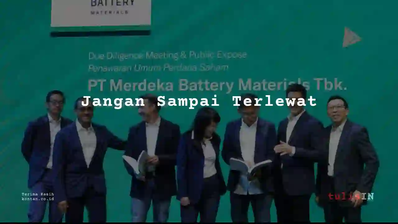 Berapa Gaji Personnel Department Head Merdeka Battery Materials 2023?