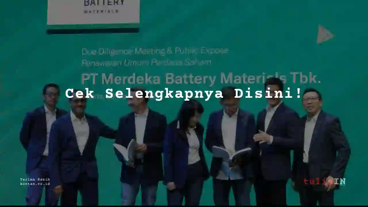 Berapa Gaji Continous Improvement Staff Merdeka Battery Materials 2023?