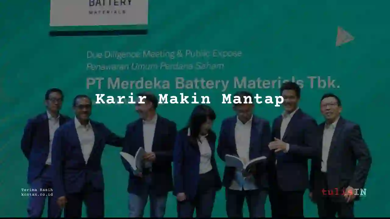 Berapa Gaji Planner Merdeka Battery Materials 2023?