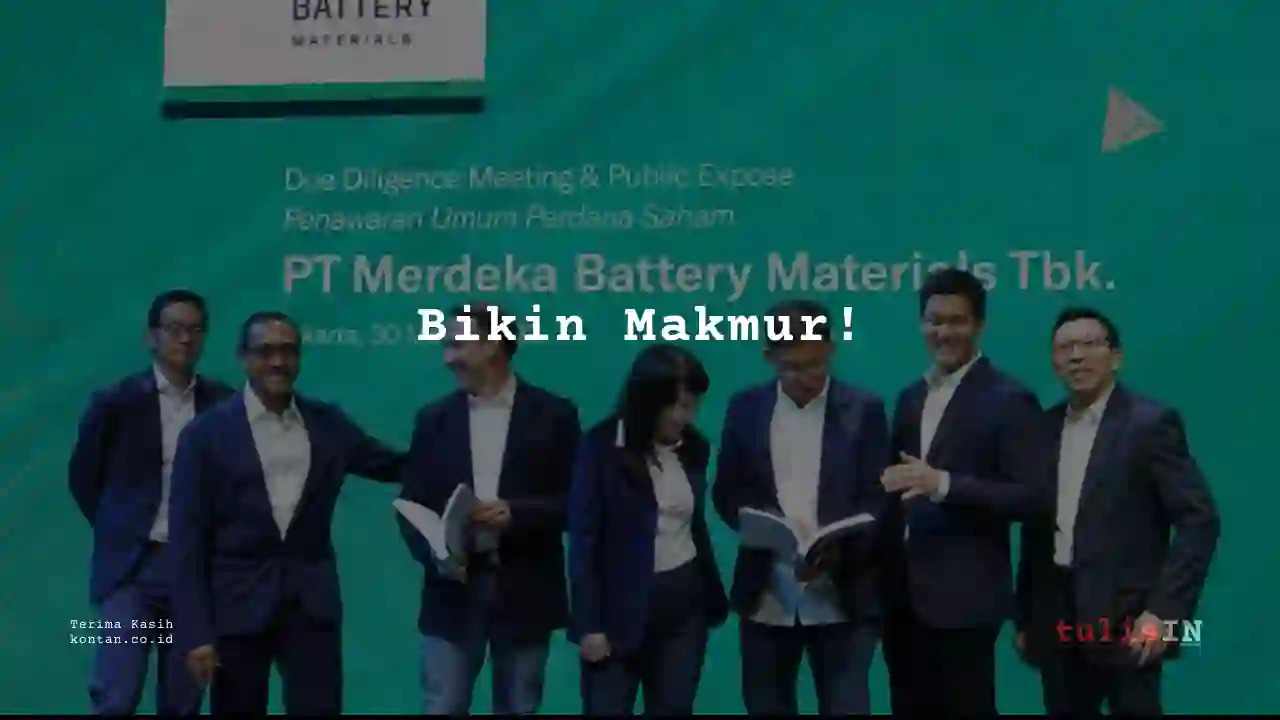 Berapa Gaji Warehouse Coordinator Merdeka Battery Materials 2023?