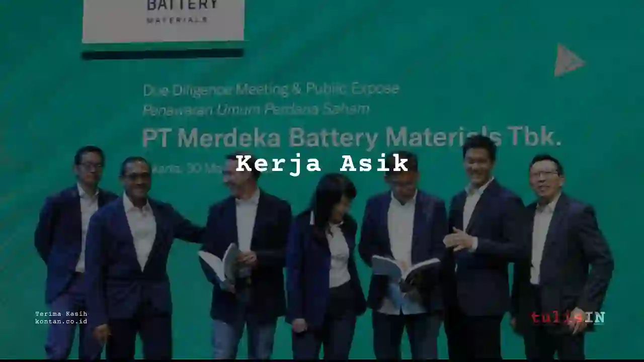 Berapa Gaji MDP PT Merdeka Battery Materials Tbk Merdeka Battery Materials 2023?