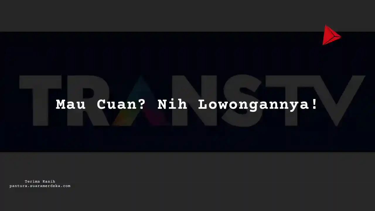 Berapa Gaji Motion Graphic Designer Trans TV 2024?