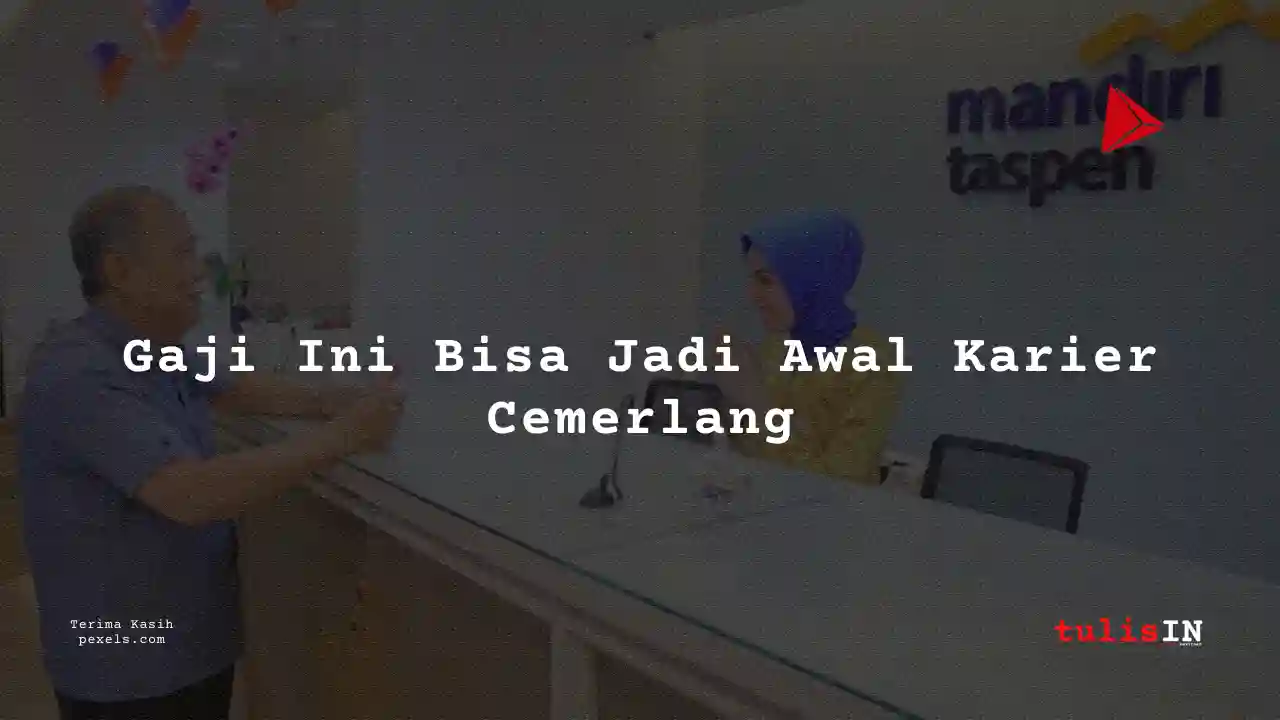 Berapa Gaji Officer Bank Mandiri Taspen 2025?