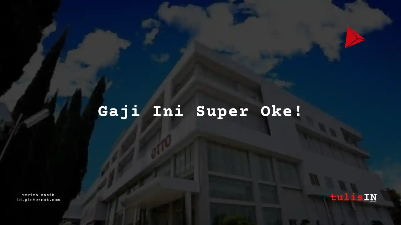 Berapa Gaji Operator Mesin PT Otto Pharmaceutical Industry Tahun 2023?
