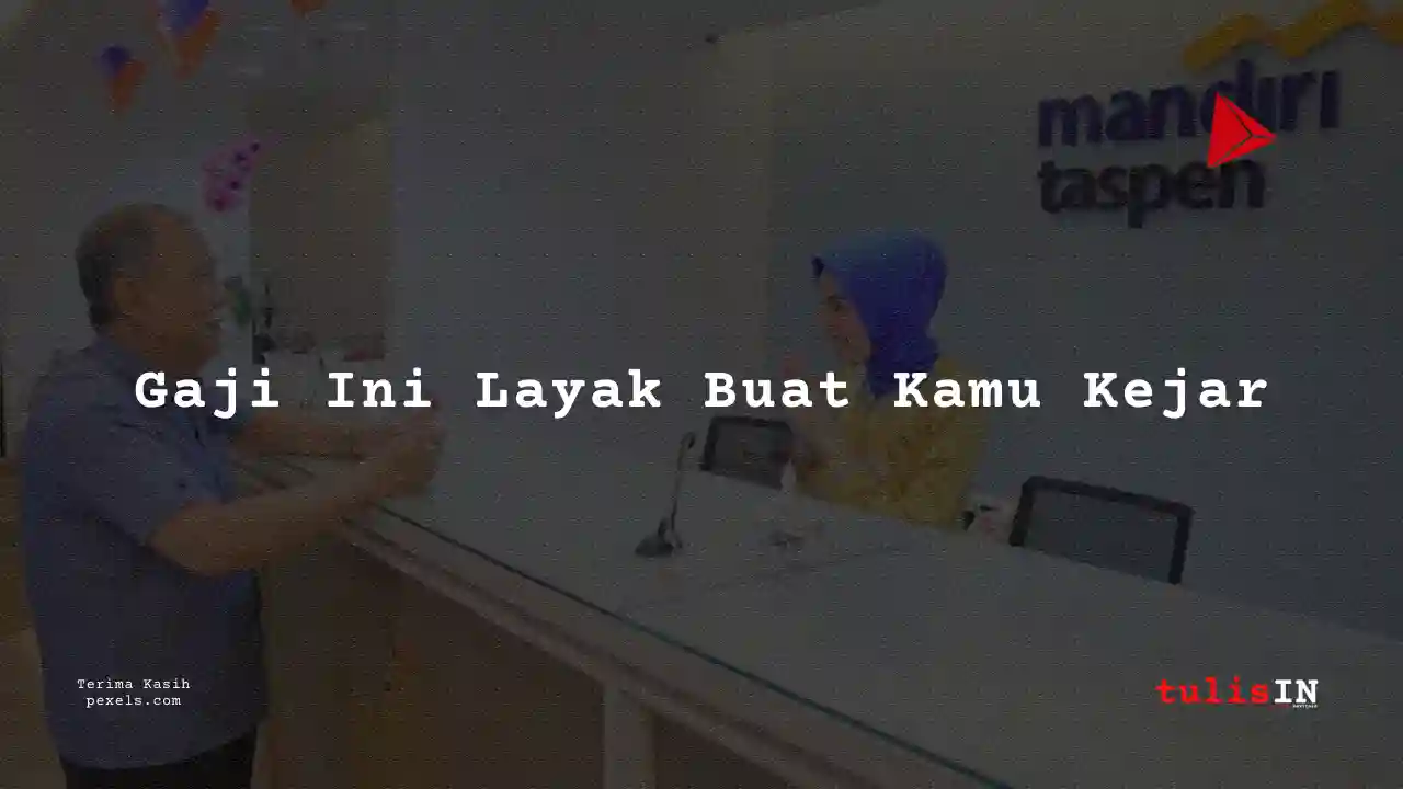 Berapa Gaji Payroll Staff Bank Mandiri Taspen 2025?