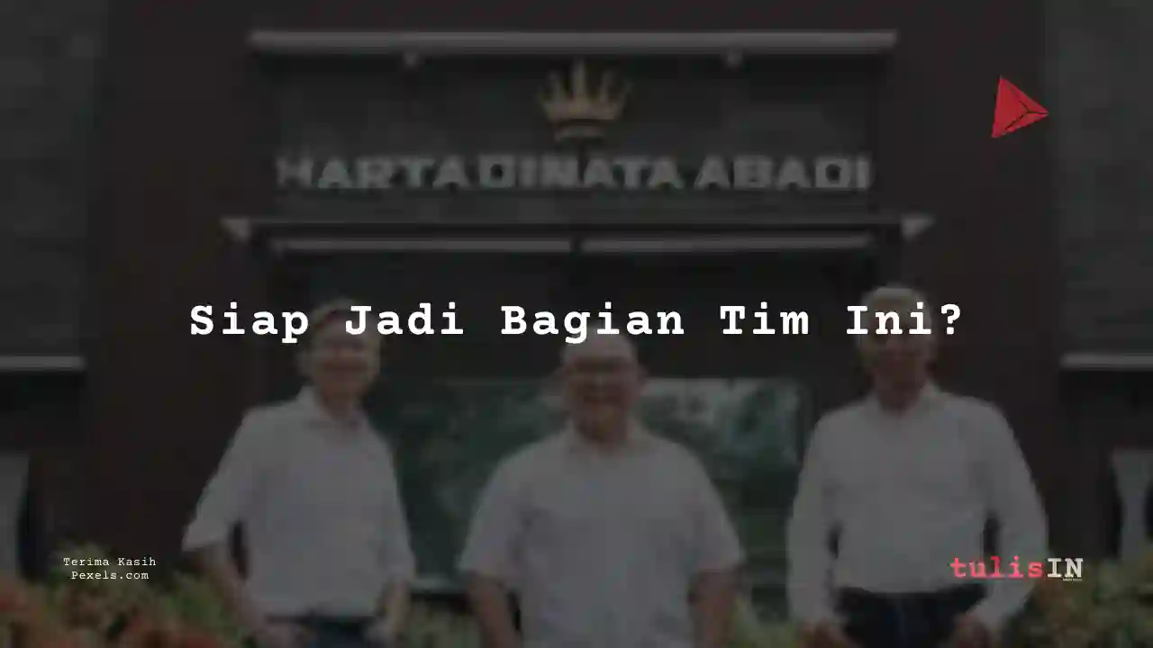 Berapa Gaji Drilling Supervisor Hartadinata Abadi 2025?