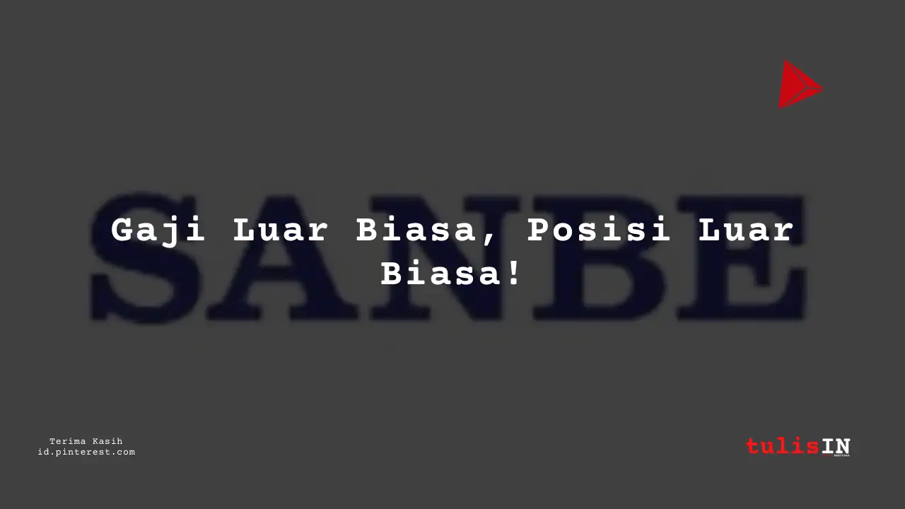 Berapa Gaji Procurement PT Sanbe Farma Tahun 2023?