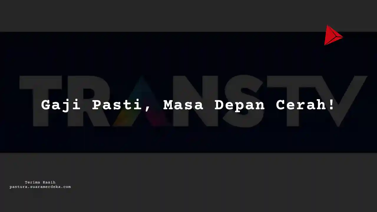 Berapa Gaji Producer Trans TV 2024?