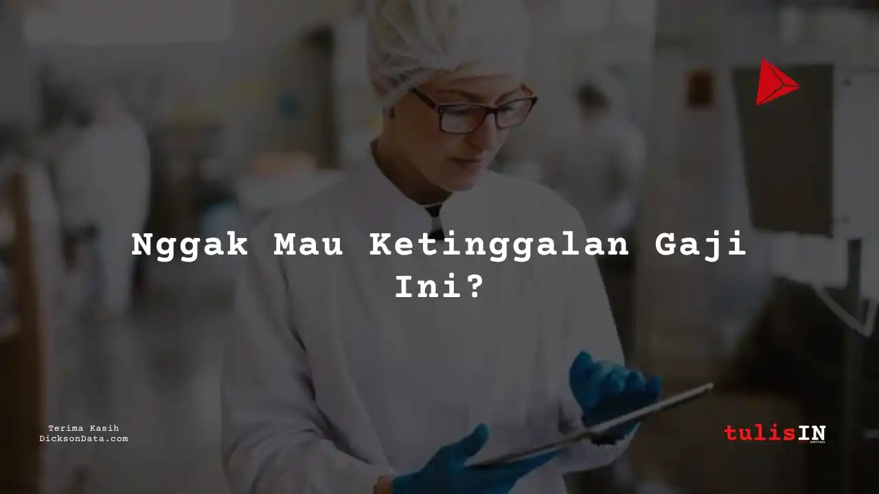 Berapa Gaji Production Supervisor PT LAPI Laboratories 2023?