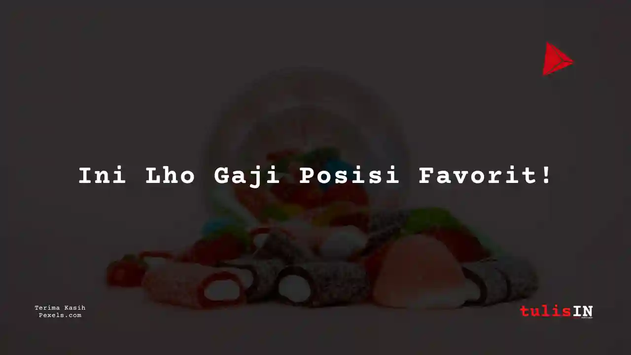 Berapa Gaji Production Supervisor PT Yupi Indo Jelly Gum Tbk 2025?