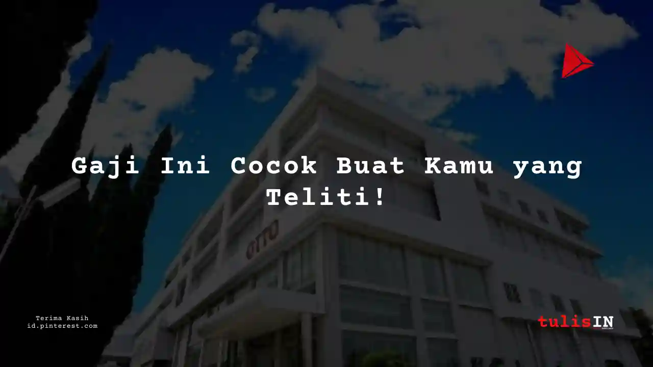 Berapa Gaji Professional PT Otto Pharmaceutical Industry Tahun 2025?