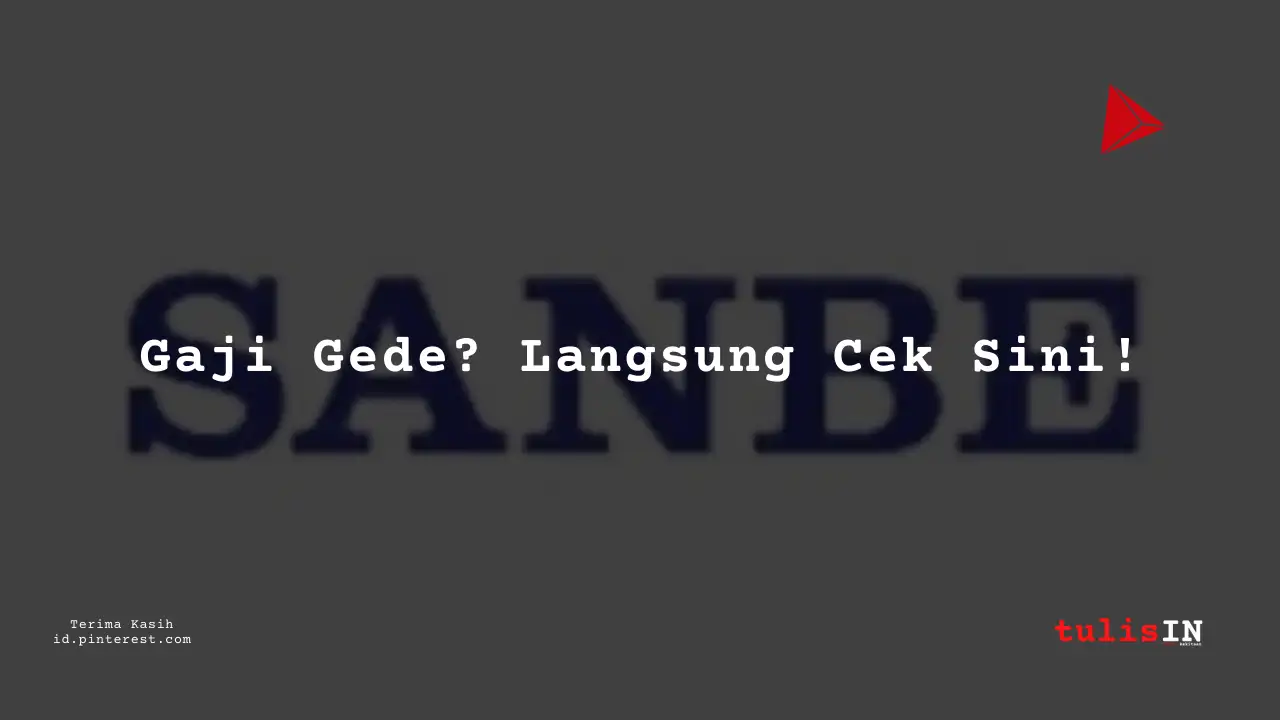 Berapa Gaji Project Engineer PT Sanbe Farma Tahun 2023?