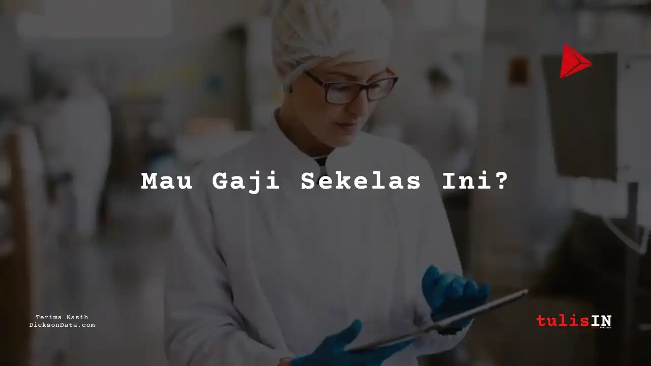 Berapa Gaji Quality Control Analyst PT LAPI Laboratories 2023?