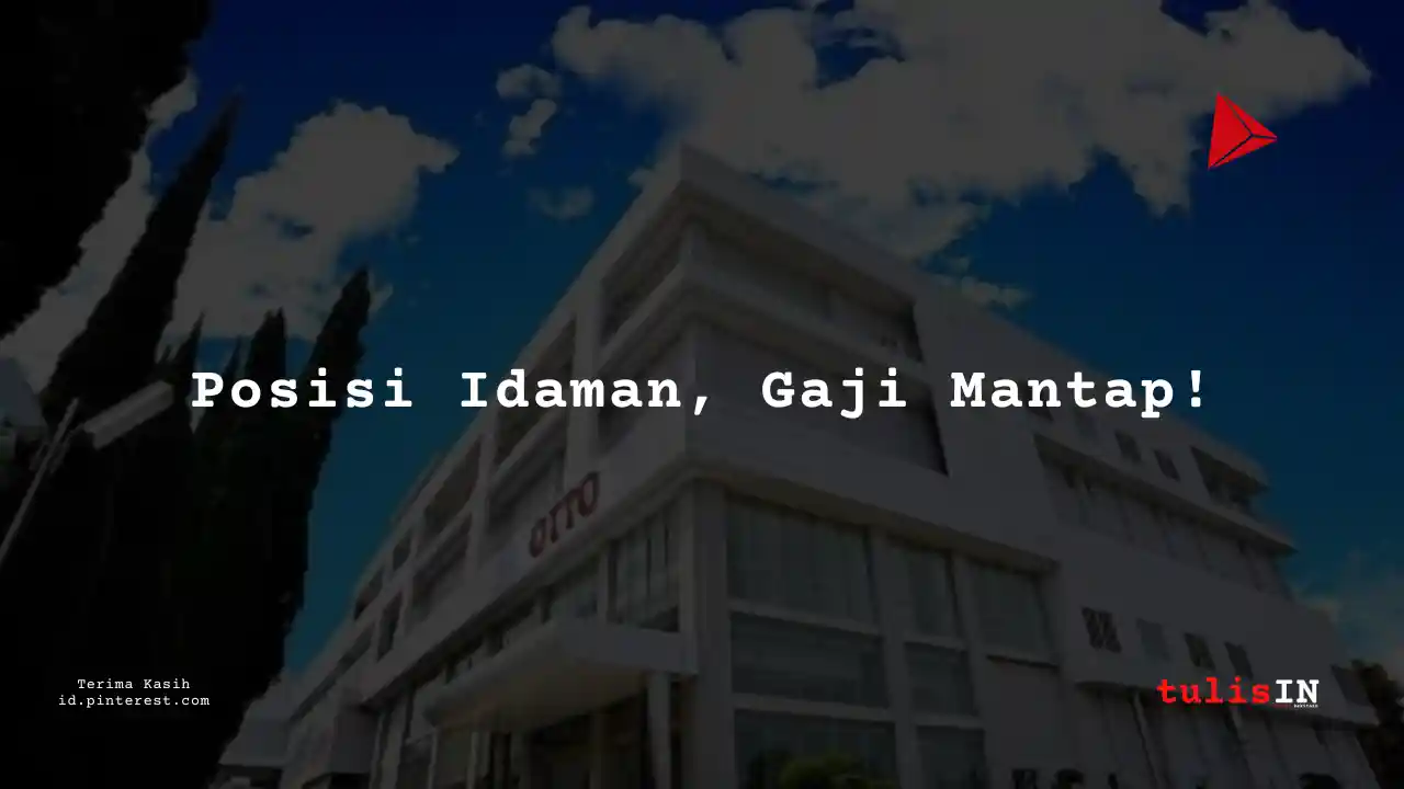 Berapa Gaji Quality Control Manager PT Otto Pharmaceutical Industry Tahun 2024?