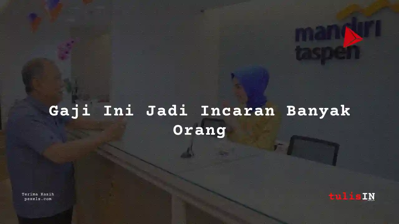 Berapa Gaji Receptionist Bank Mandiri Taspen 2025?