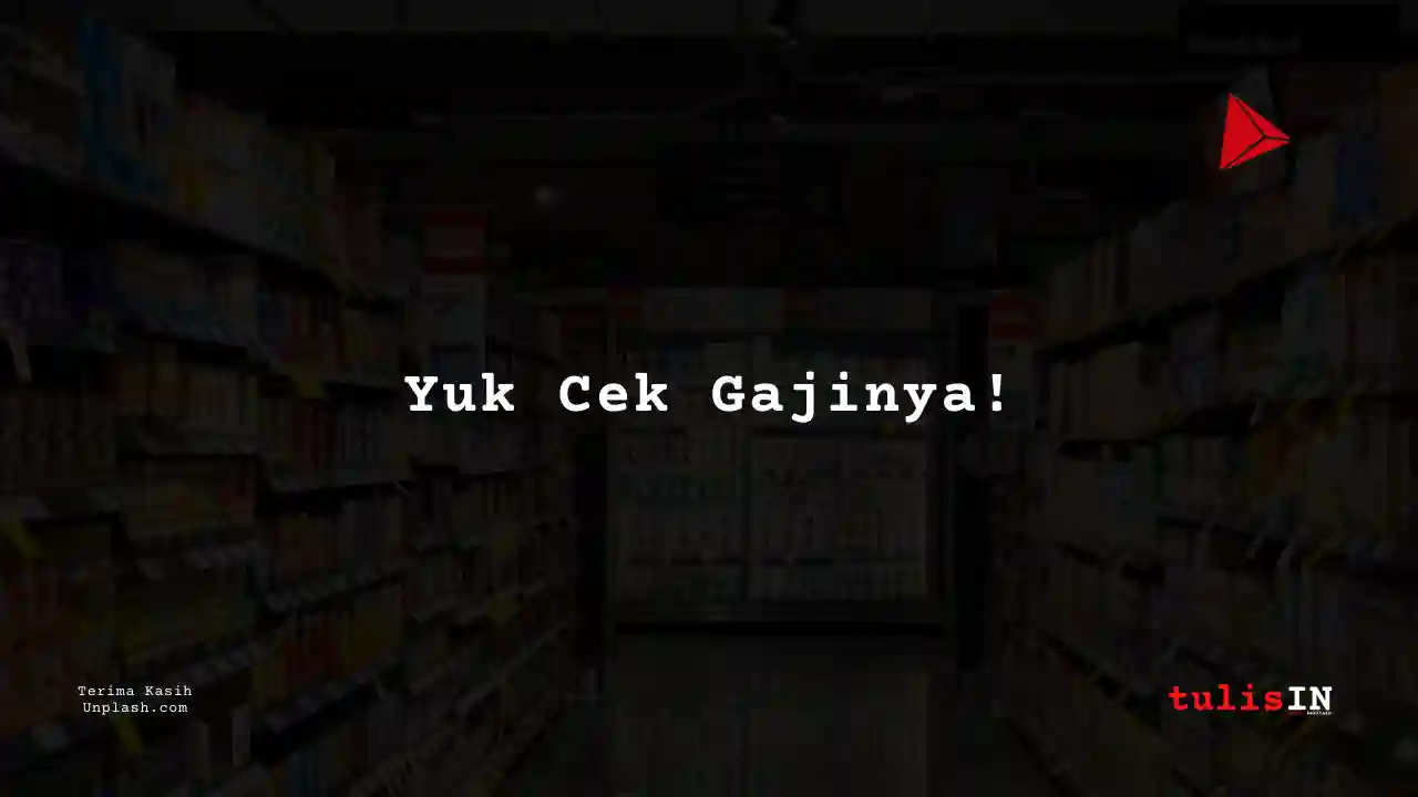 Berapa Gaji Recruitment & Selection Specialist Lawson Indonesia 2025?