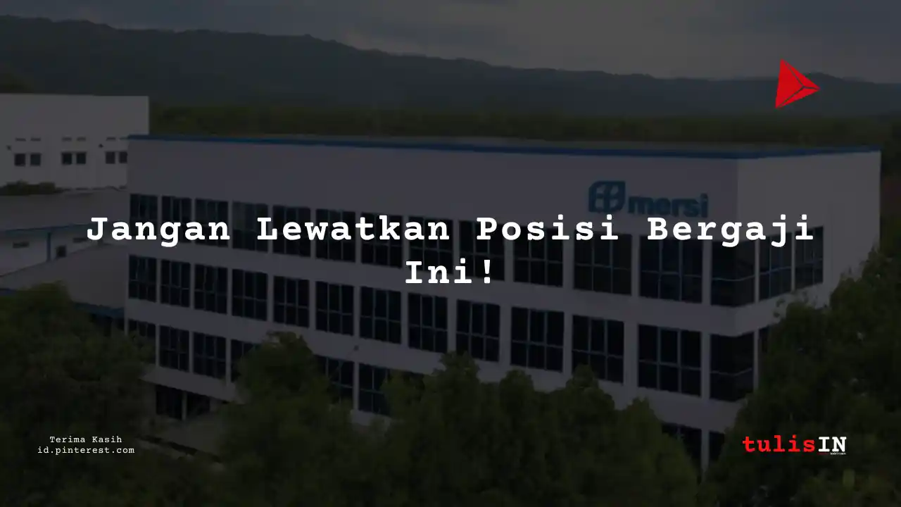 Berapa Gaji Sales Director PT Mersifarma Tirmaku Mercusana Tahun 2023?