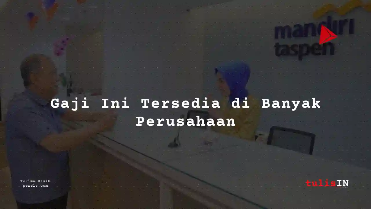 Berapa Gaji Sales Executive Bank Mandiri Taspen 2025?