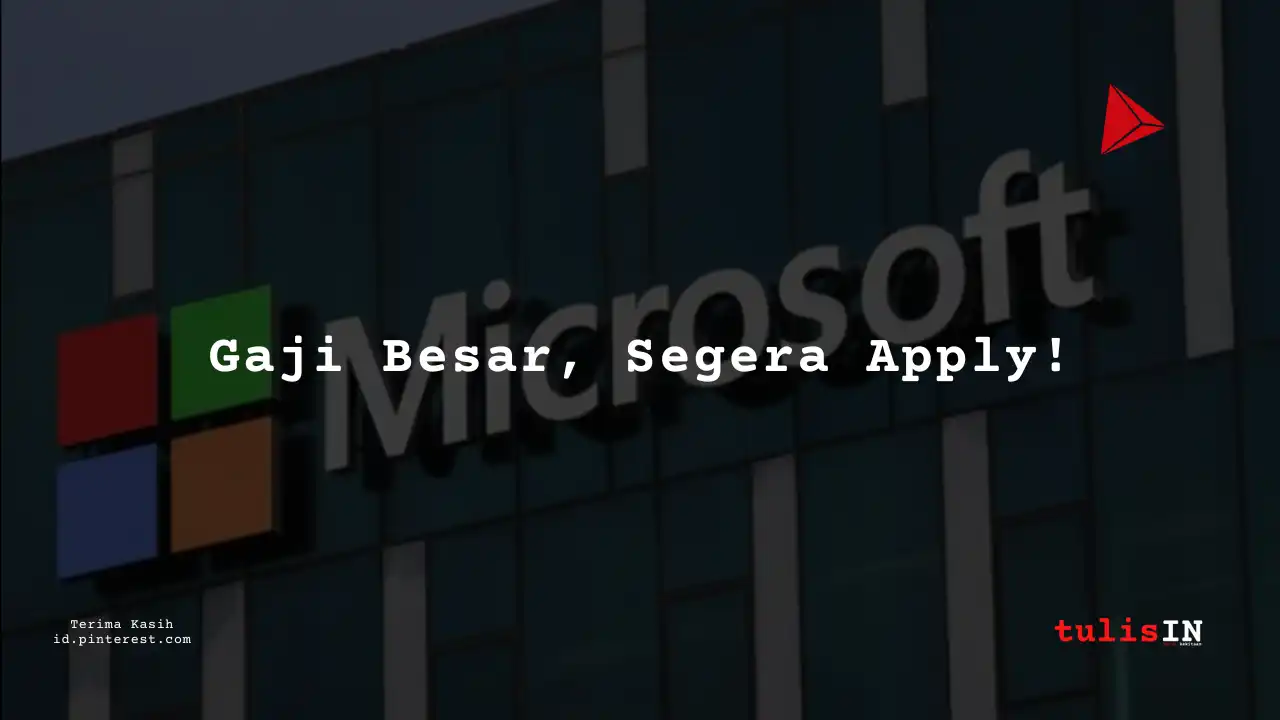 Berapa Gaji Sales Specialist Microsoft Indonesia Tahun 2025?