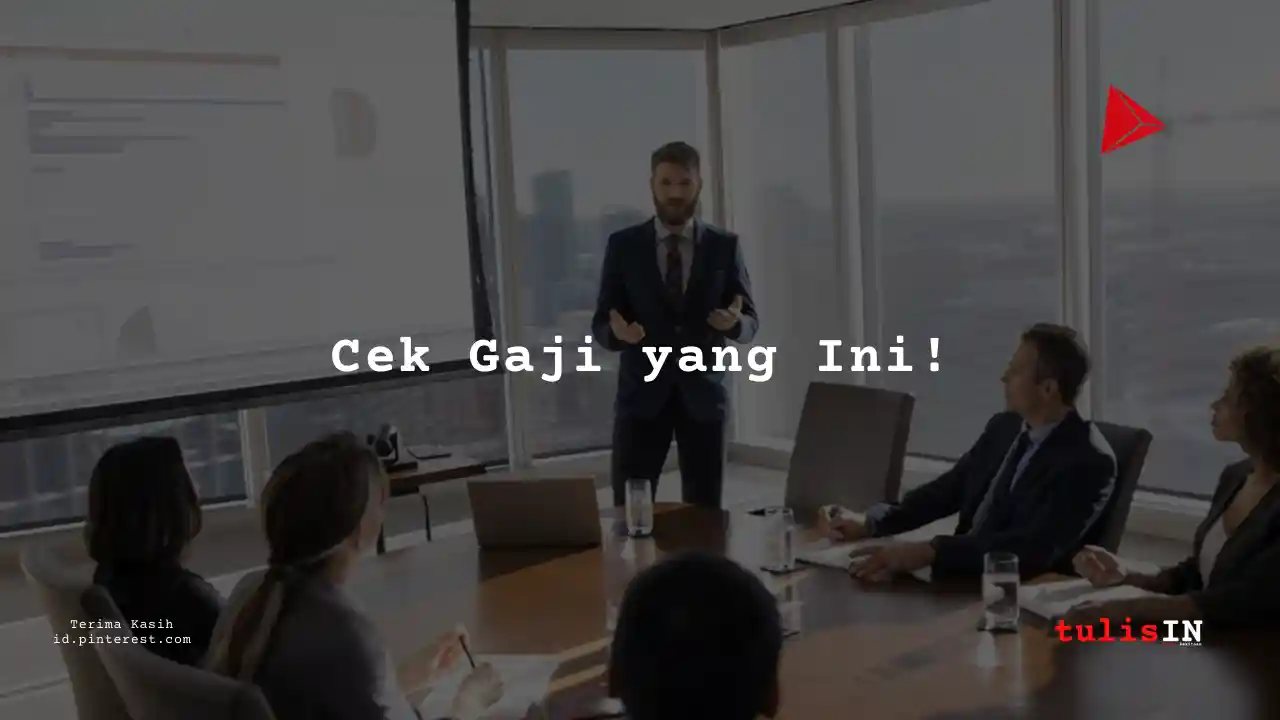 Berapa Gaji Secretary PT Napoleon Light Industries Tahun 2025?