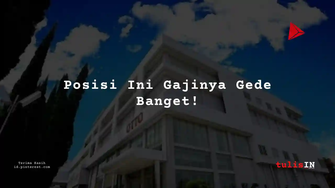Berapa Gaji Secretary PT Otto Pharmaceutical Industry Tahun 2025?