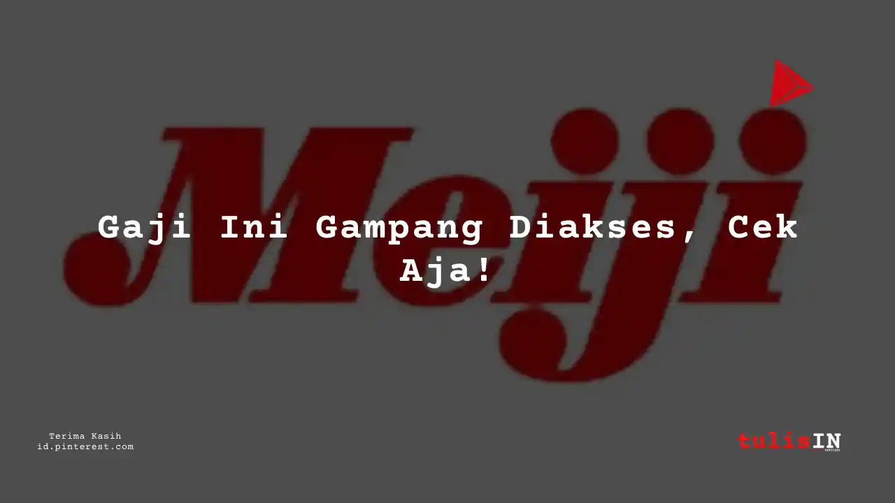 Berapa Gaji Security PT Meiji Indonesian Pharmaceutical Industries Tahun 2024?