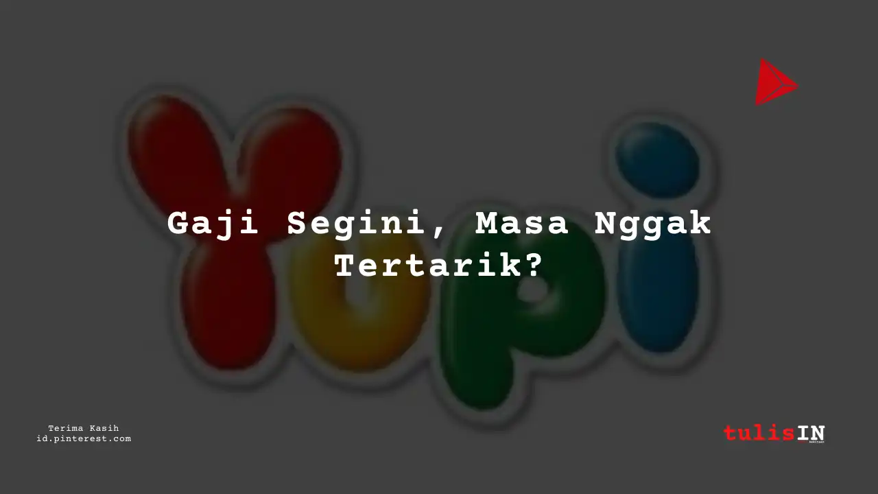 Berapa Gaji Senior Brand Manager PT Yupi Indo Jelly Gum Tbk Tahun 2023?