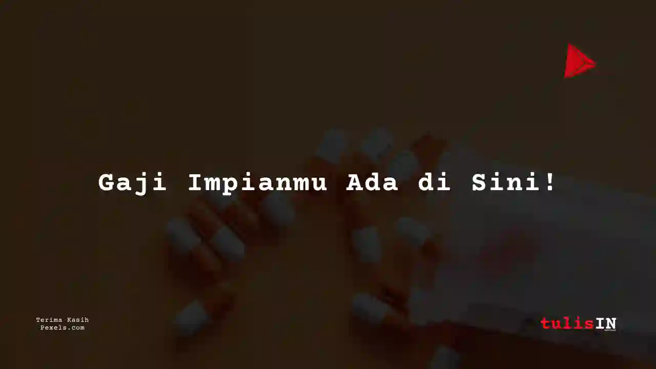 Berapa Gaji Senior Supervisor (Marketing) PT Gracia Pharmindo Tahun 2023?
