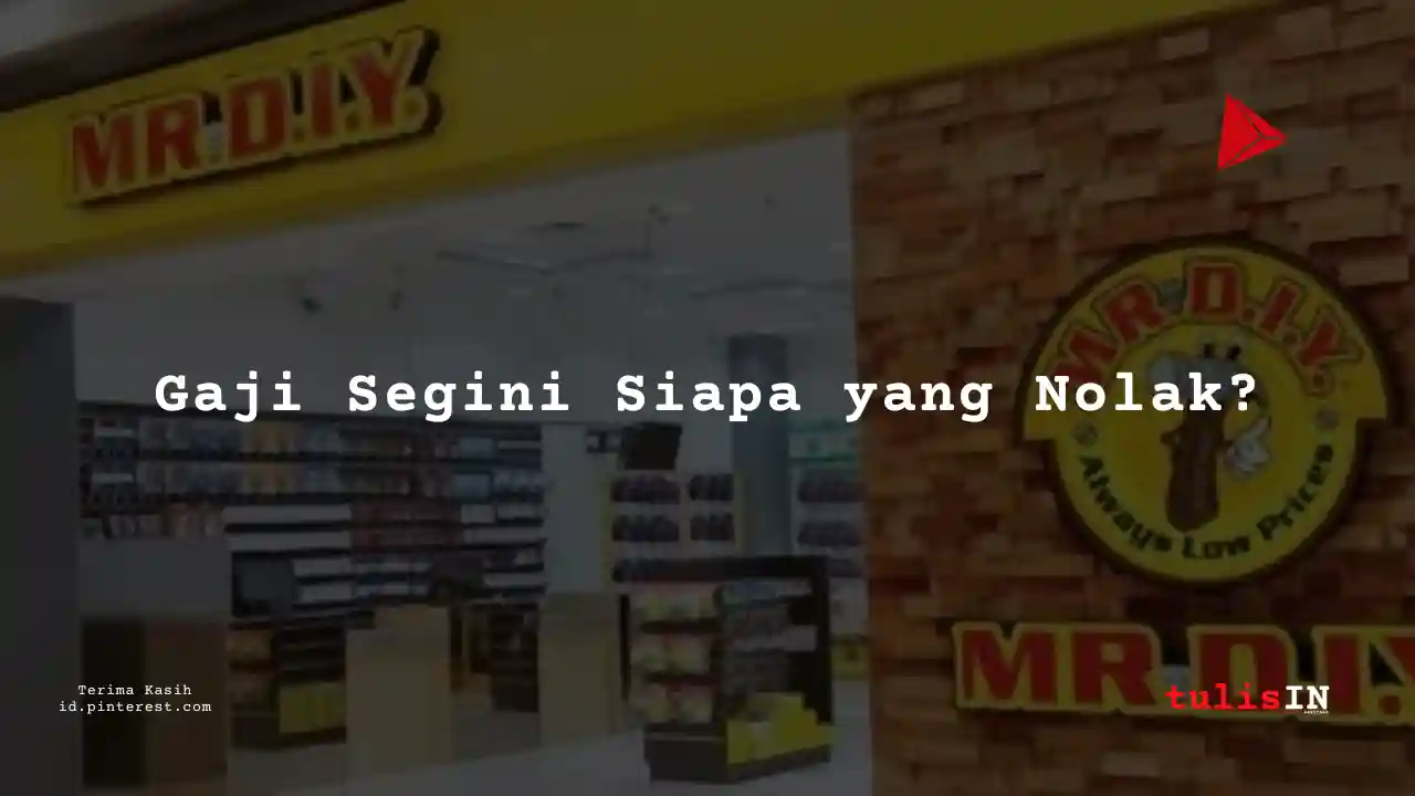 Berapa Gaji Shipping and Receiving Specialist PT Daya Intiguna Yasa Tbk (MR DIY) Tahun 2024?