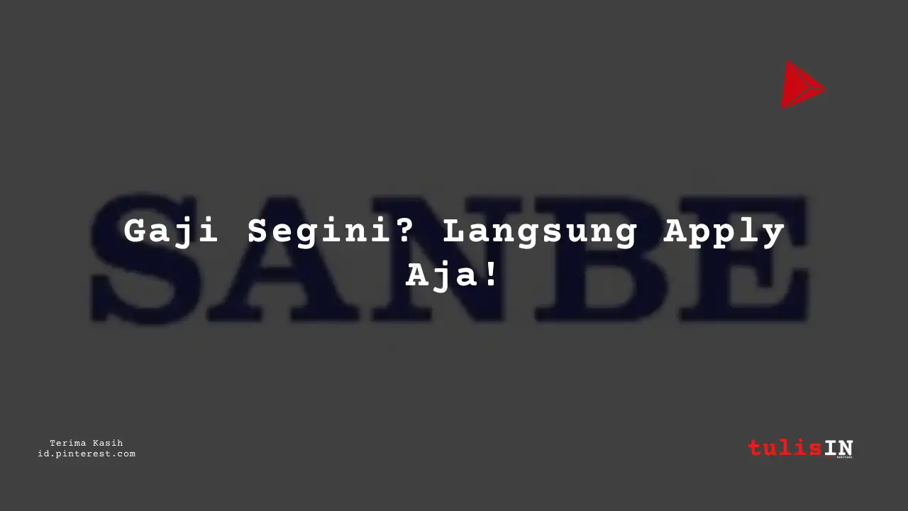 Berapa Gaji Specialist PT Sanbe Farma Tahun 2023?
