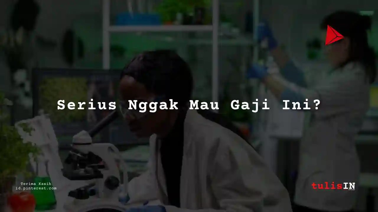 Berapa Gaji Staf IT PT Biotis Pharmaceutical Tahun 2023?
