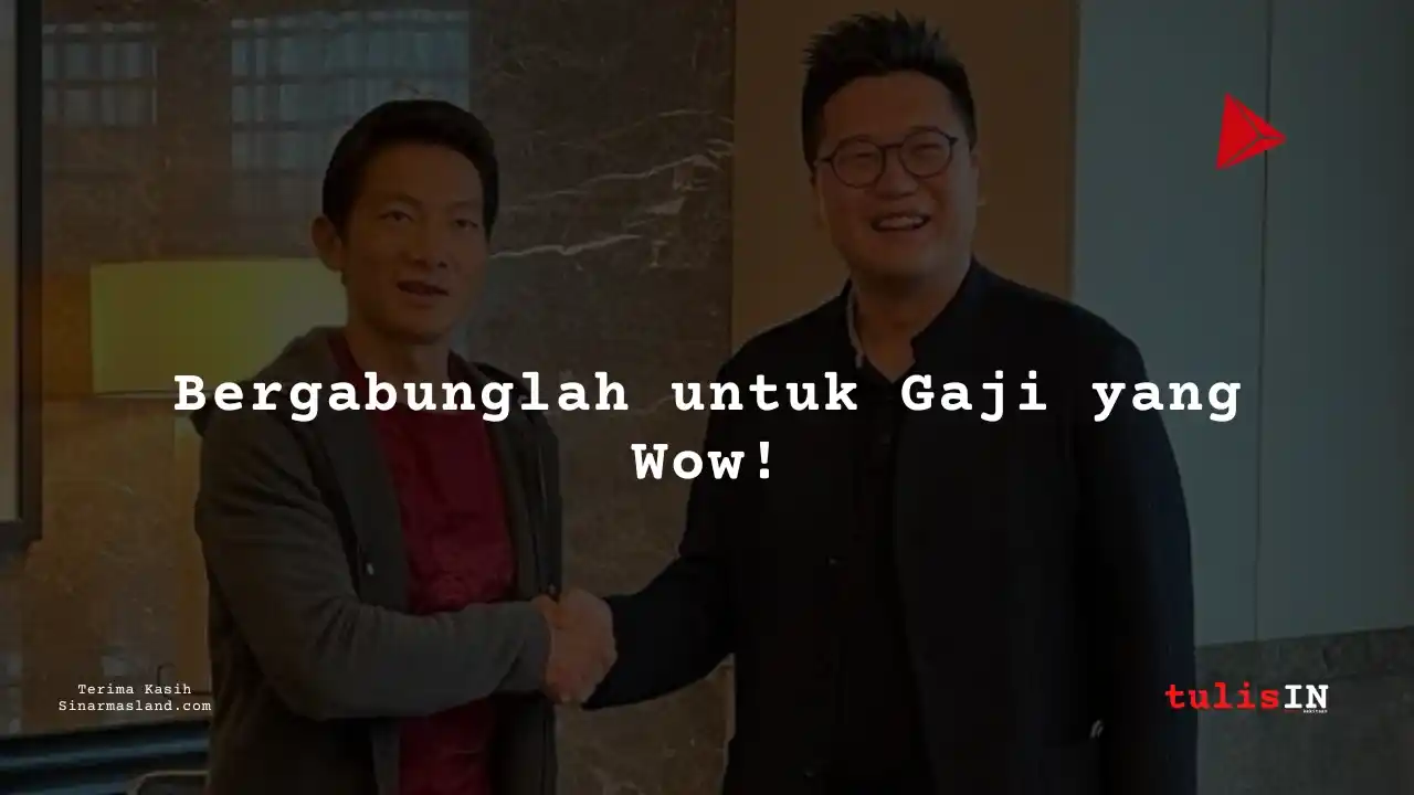 Berapa Gaji Internal Audit Staff Sinarmas Land Limited 2025?
