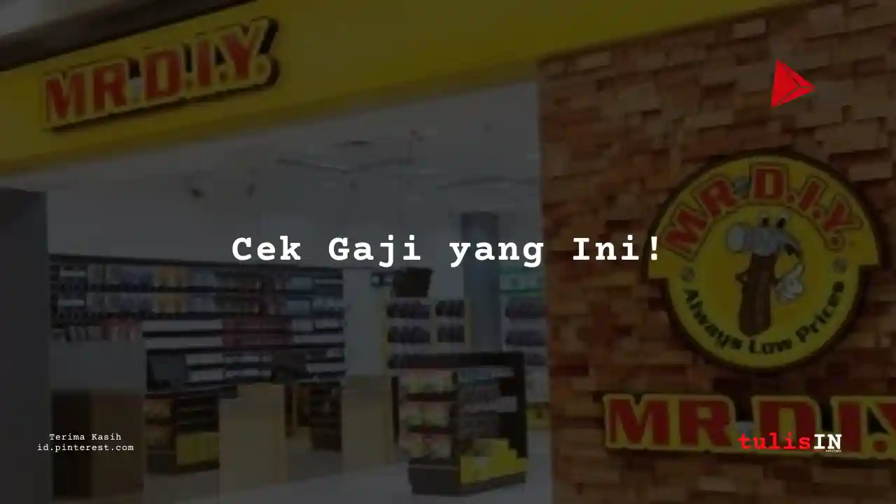 Berapa Gaji Staff Keuangan PT Daya Intiguna Yasa Tbk (MR DIY) Tahun 2025?