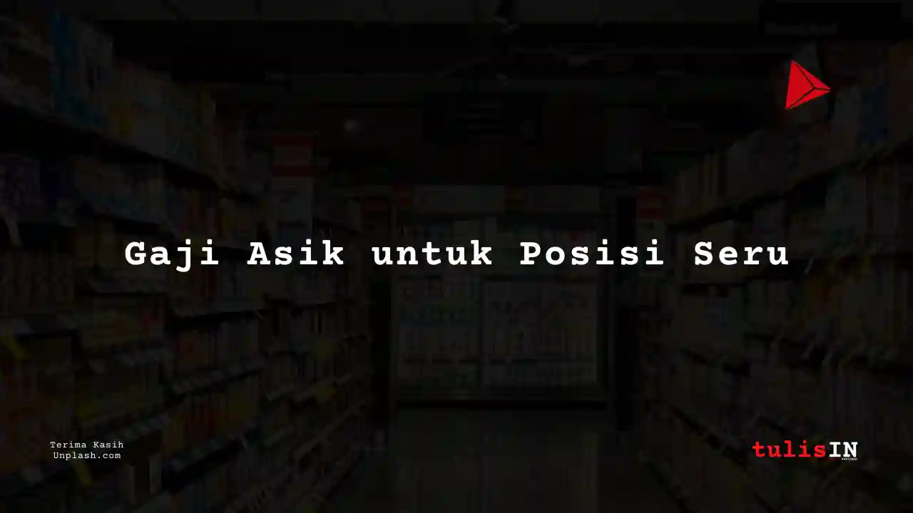 Berapa Gaji Store Manager Lawson Indonesia 2025?