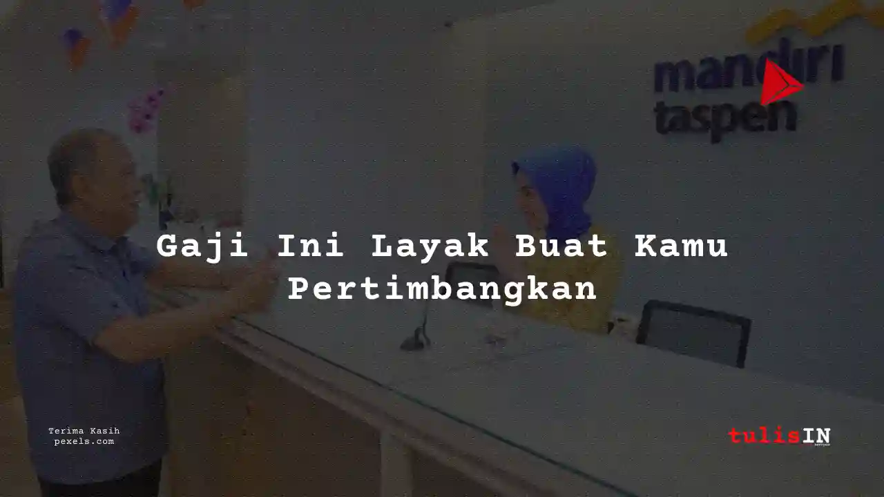 Berapa Gaji Supervisor Bank Mandiri Taspen 2025?