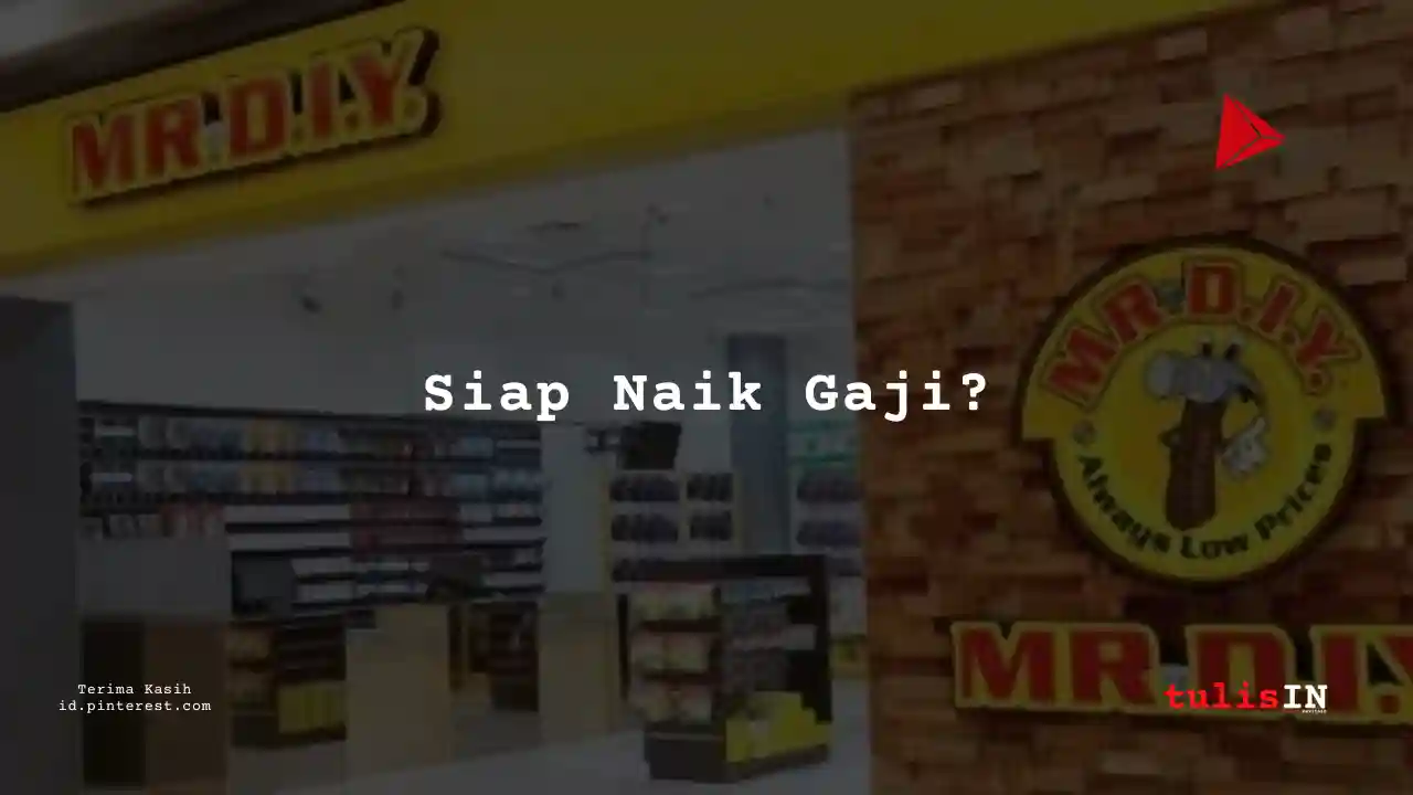 Berapa Gaji Supervisor PT Daya Intiguna Yasa Tbk (MR DIY) tahun 2023?