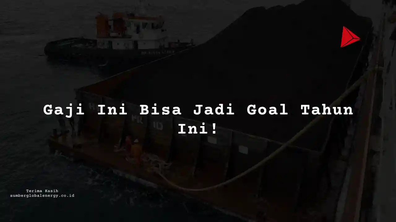 Berapa Gaji Supervisor Pemasaran Sumber Global Energy 2025?