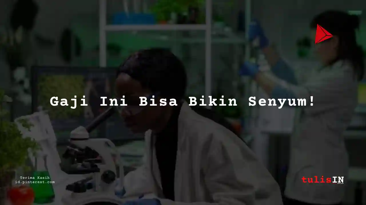 Berapa Gaji Supervisor Produksi PT Biotis Pharmaceutical Tahun 2023?