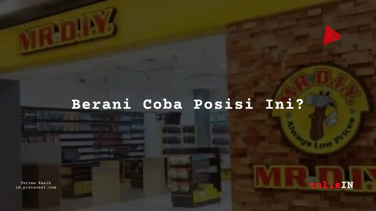 Berapa Gaji Supervisor Produksi PT Daya Intiguna Yasa Tbk (MR DIY) Tahun 2025?
