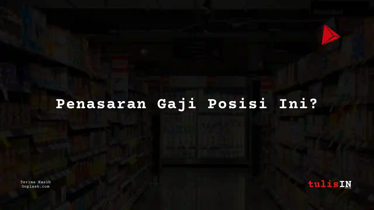 Berapa Gaji Talent Management Specialist Lawson Indonesia 2025?