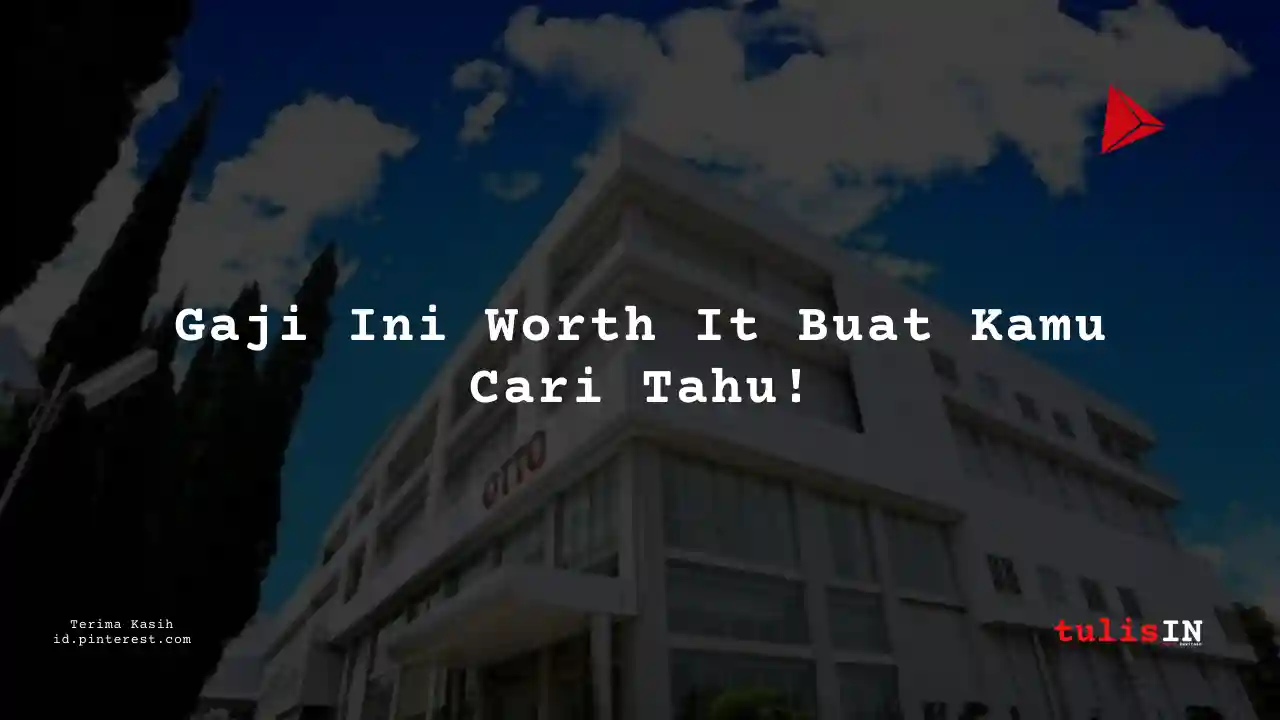 Berapa Gaji Team Leader PT Otto Pharmaceutical Industry Tahun 2025?