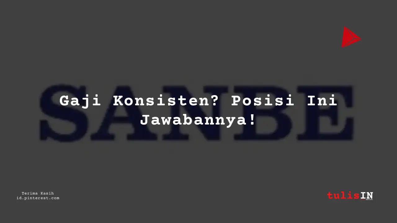 Berapa Gaji Team Leader PT Sanbe Farma Tahun 2023?