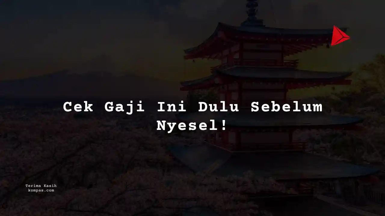 Berapa Gaji Teller Jepang 2025?