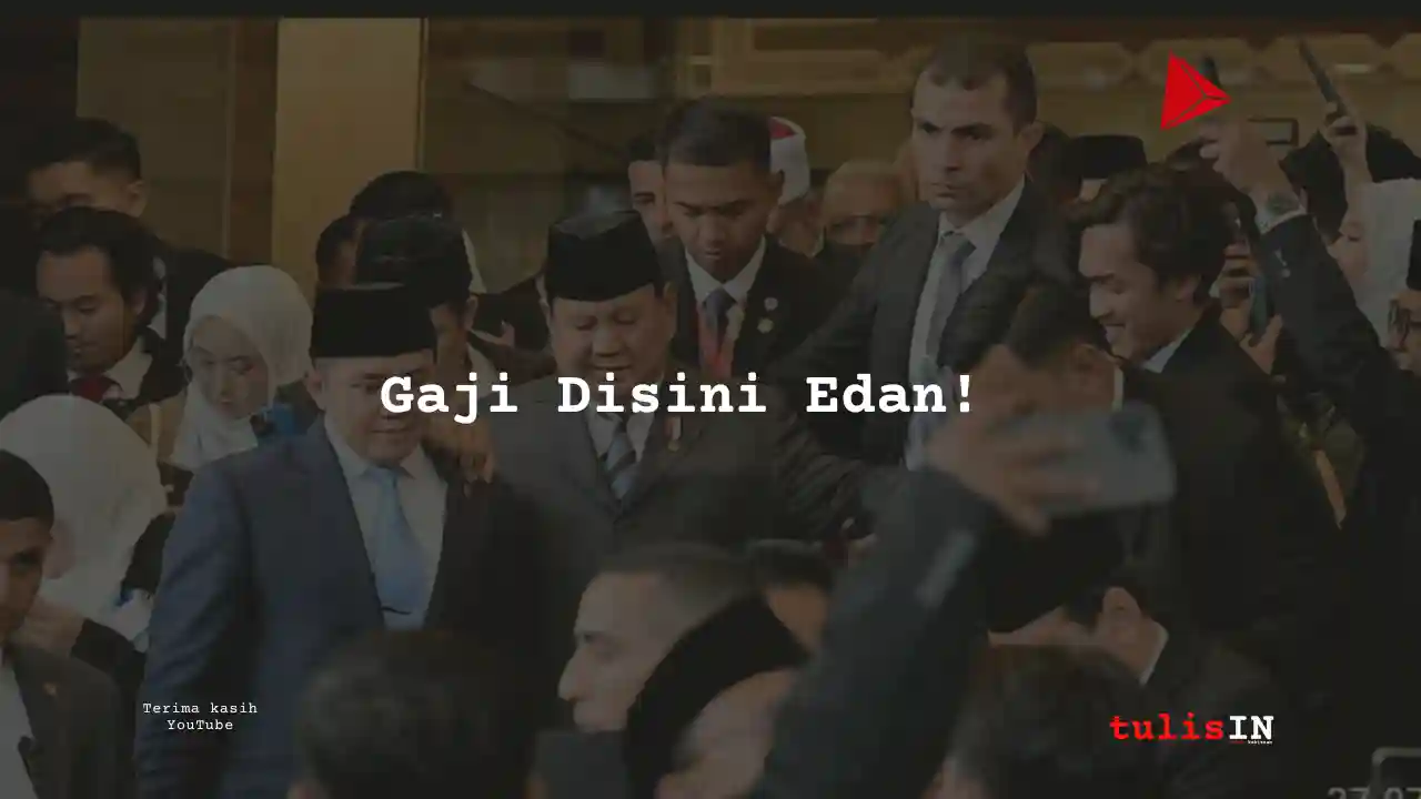 Berapa Gaji Wakil Menteri Perencanaan Pembangunan Nasional/Bappenas 2025?