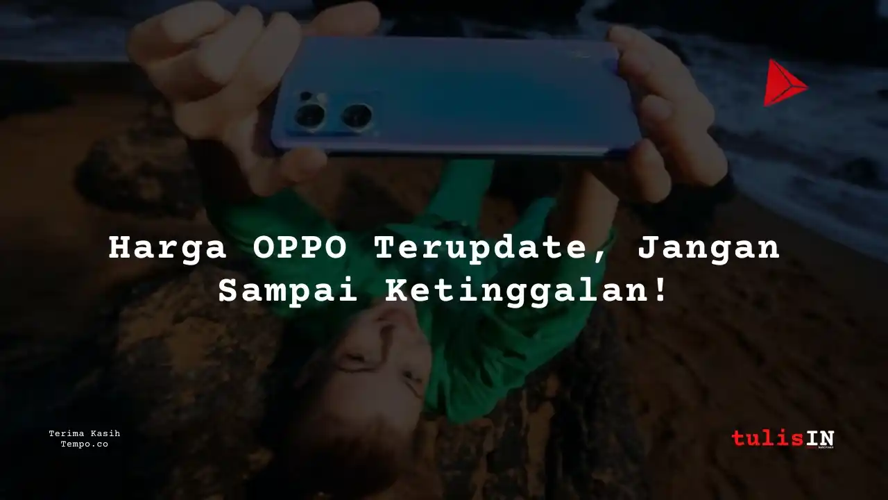 Berapa Harga OPPO A58 2025?