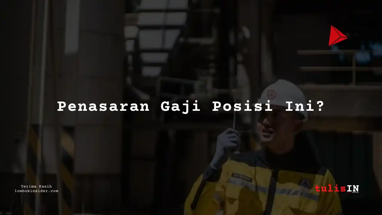 Berapa Gaji Junior Operator Semen Indonesia 2022?