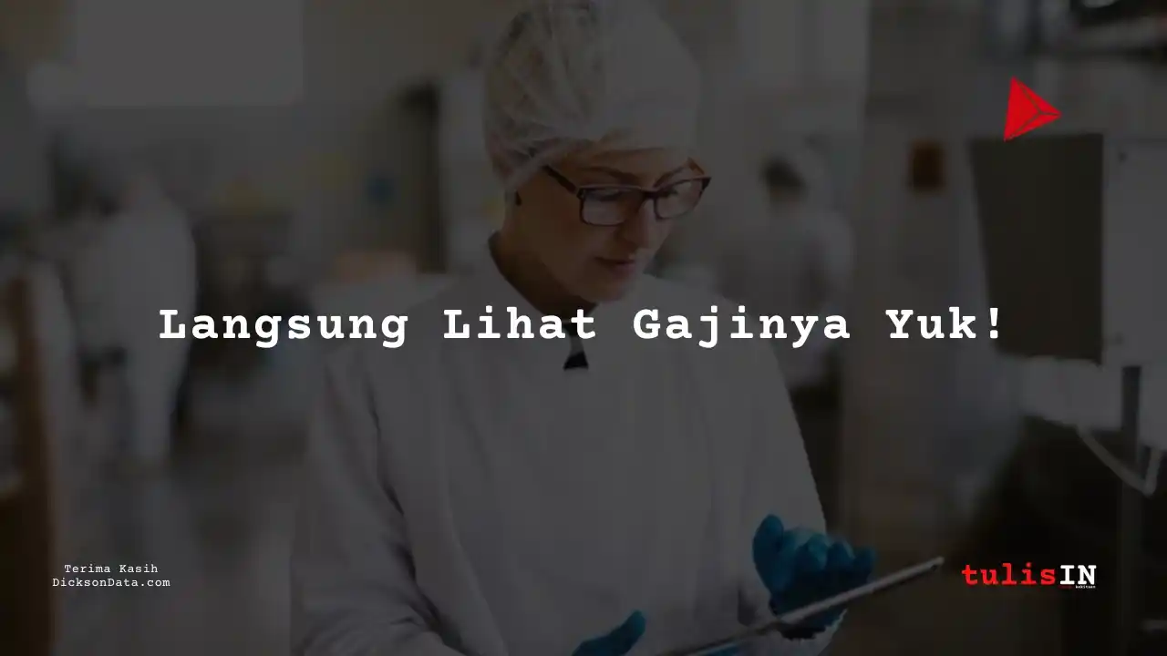 Berapa Gaji Legal Officer PT LAPI Laboratories 2023?