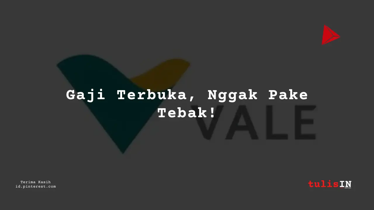 Berapa Gaji Team Leader PT Vale Indonesia 2024?
