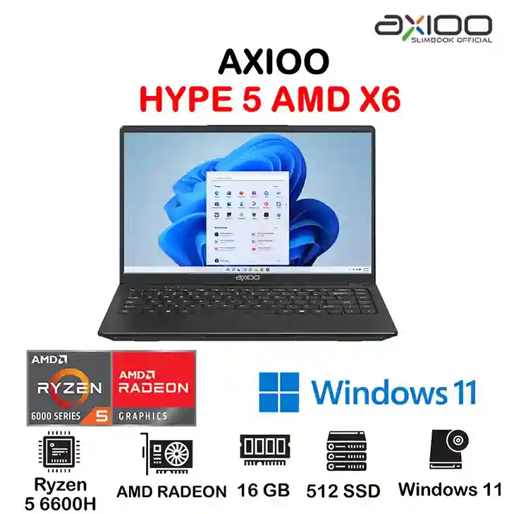 LAPTOP AXIOO HYPE 5 AMD X6